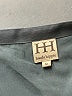 Haute Hippie 100% Silk Stripes Silver Silk Skirt Size M - photo 4