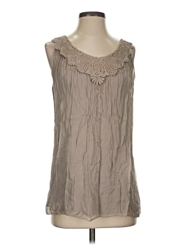 Carla Conti Sleeveless Silk Top (view 1)