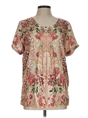 Soft Surroundings Short Sleeve Blouse (view 1)