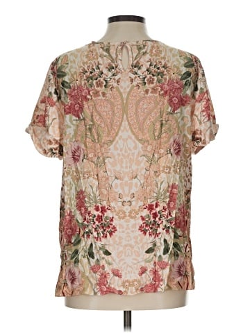 Soft Surroundings Short Sleeve Blouse (view 2)