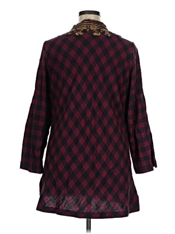 Soft Surroundings 3/4 Sleeve Button-Down Shirt (view 2)