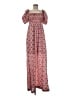 EDDY Paisley Pink Casual Dress Size M (estimated) - photo 1