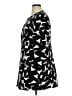 Kasper Print Black Coat Size 14 - photo 5