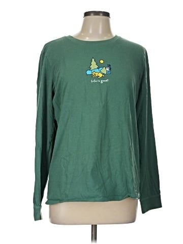 Life Is Good Long Sleeve T-Shirt (view 1)