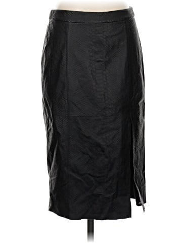 Alice + Olivia Leather Skirt (view 1)
