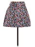 Zara Floral Black Blue Casual Skirt Size XL - photo 1