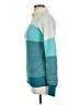 Obermeyer Color Block Teal Pullover Sweater Size L - photo 5
