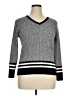 Karen Scott 100% Cotton Gray Pullover Sweater Size XL - photo 1