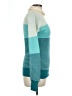 Obermeyer Color Block Teal Pullover Sweater Size L - photo 4