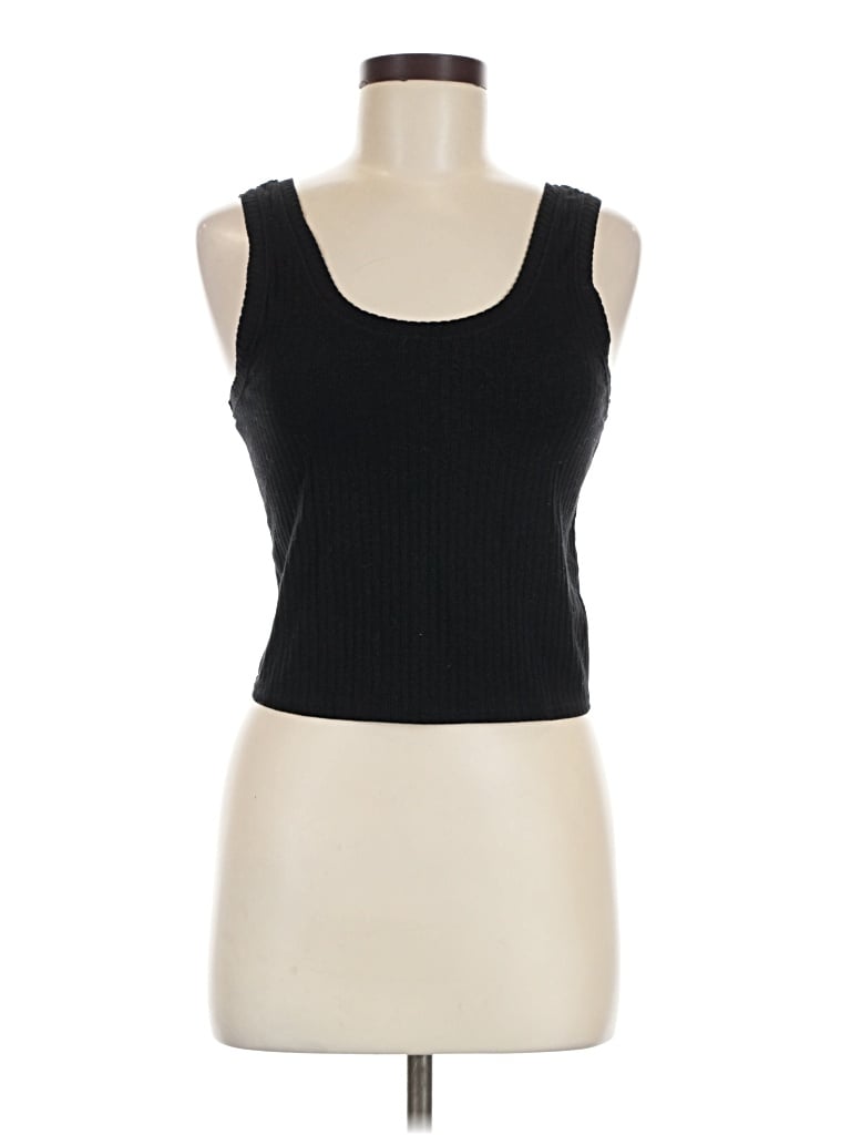 Pre-owned Old Navy Sleeveless Top Black Scoop Neck Tops