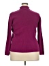 Talbots 100% Cotton Burgundy Turtleneck Sweater Size 2X Petite - photo 2