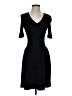 Theory Solid Black Cocktail Dress Size S - photo 1