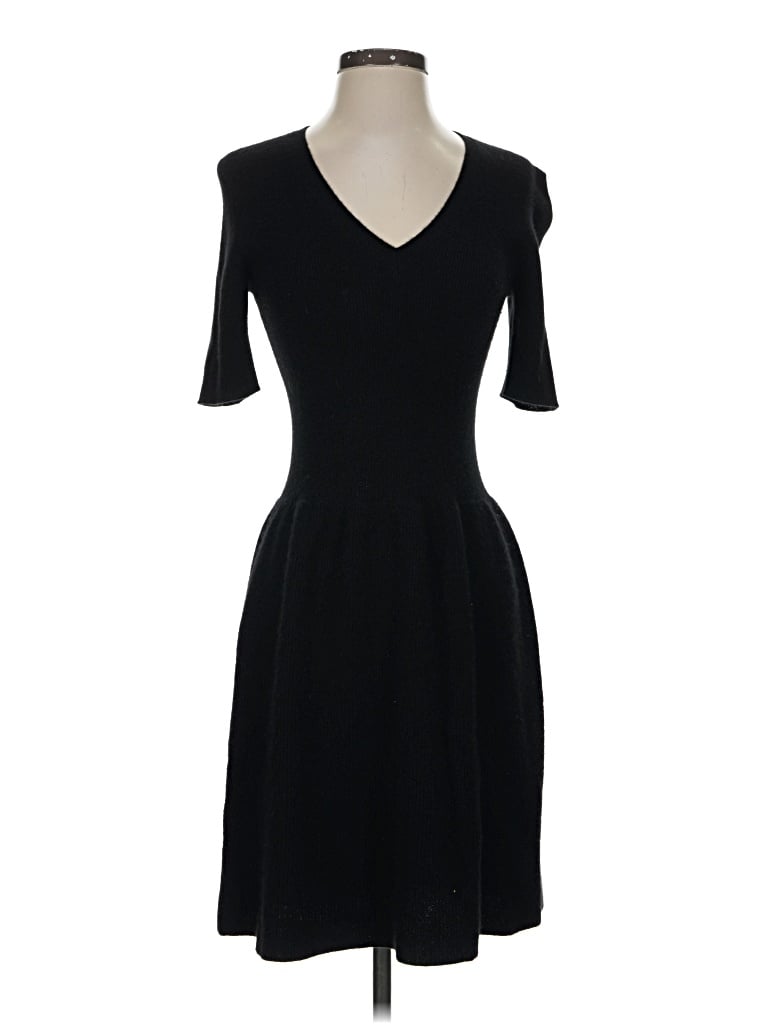 Pre-owned Theory Cocktail Dress In Black