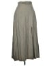Assorted Brands 100% Rayon Solid Gray Casual Skirt Size 8 - photo 1
