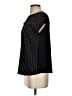 Papermoon 100% Polyester Polka Dots Black Short Sleeve Blouse Size XS - photo 5