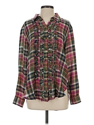 Pilcro Long Sleeve Blouse (view 1)