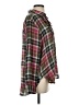Pilcro Plaid Green Long Sleeve Blouse Size S - photo 4
