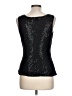 Xscape Black Sleeveless Top Size L - photo 2