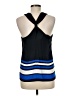 Banana Republic 100% Polyester Blue Sleeveless Top Size 8 - photo 2