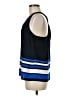 Banana Republic 100% Polyester Blue Sleeveless Top Size 8 - photo 5