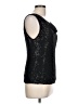 Xscape Black Sleeveless Top Size L - photo 4