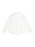 Zara 100% Cotton Polka Dots White Long Sleeve Button-Down Shirt Size 4 - 5 - photo 1