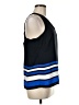 Banana Republic 100% Polyester Blue Sleeveless Top Size 8 - photo 4