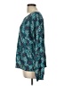 Joie Paisley Teal Pullover Sweater Size L - photo 5
