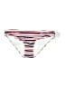 Roxy Stripes White Swimsuit Bottoms Size S - photo 1