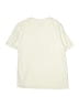 Crewcuts 100% Cotton Solid Ivory Short Sleeve T-Shirt Size 12 - 14 - photo 2