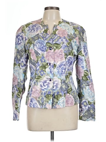 Anne Crimmins for Umi Collection Long Sleeve Silk Top (view 1)