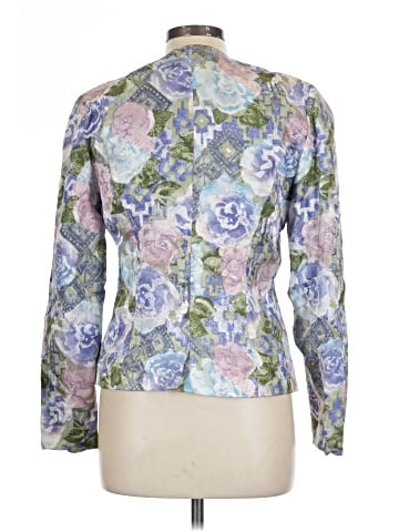Anne Crimmins for Umi Collection Long Sleeve Silk Top (view 2)