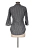 Derek Heart Stripes Gray 3/4 Sleeve Button-Down Shirt Size M - photo 2