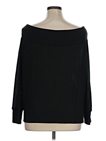Shein Curve 3/4 Sleeve Top (view 2)