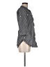 Derek Heart Stripes Gray 3/4 Sleeve Button-Down Shirt Size M - photo 4