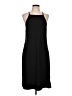 Boston Proper Solid Black Casual Dress Size L - photo 1