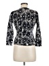 Garnet Hill 100% Merino Floral Black Wool Sweater Size M - photo 2
