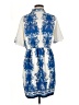 Unbranded 100% Polyester Blue Casual Dress Size M (estimated) - photo 2