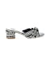 Dolce Vita Houndstooth Silver Sandals Size 8 - photo 1