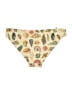 Unbranded Print Gold Ivory Swimsuit Bottoms Size XL (estimated) - photo 2