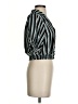 Assorted Brands Stripes Black Short Sleeve Blouse Size S (estimated) - photo 4