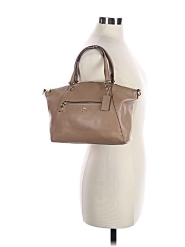 Coach Factory Leather Satchel (view 2)