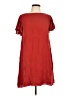 On Twelfth 100% Rayon Solid Red Casual Dress Size L - photo 1
