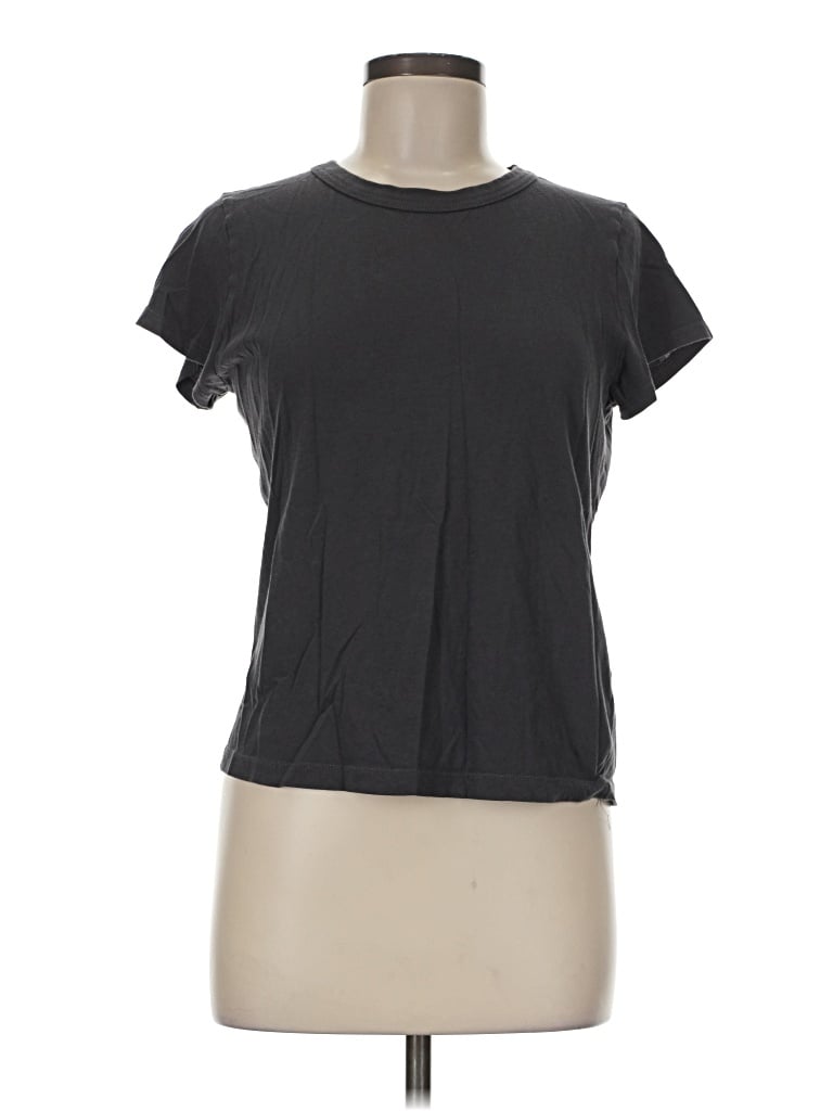 Pre-owned Madewell Short Sleeve T-shirt In Gray