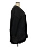 Terra & Sky 100% Polyester Black Cardigan Size 2X - photo 4