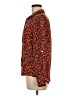 AP.NY Animal Print Red Long Sleeve Blouse Size M - photo 5