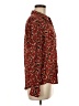 AP.NY Animal Print Red Long Sleeve Blouse Size M - photo 4