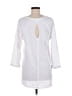 Soft Surroundings White 3/4 Sleeve Top Size M - photo 2