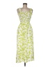WAYF Floral Green Casual Dress Size M - photo 1