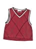 Hanna Andersson 100% Cotton Argyle Red Sweater Vest Size 80 cm / US 12-18 MO - photo 1